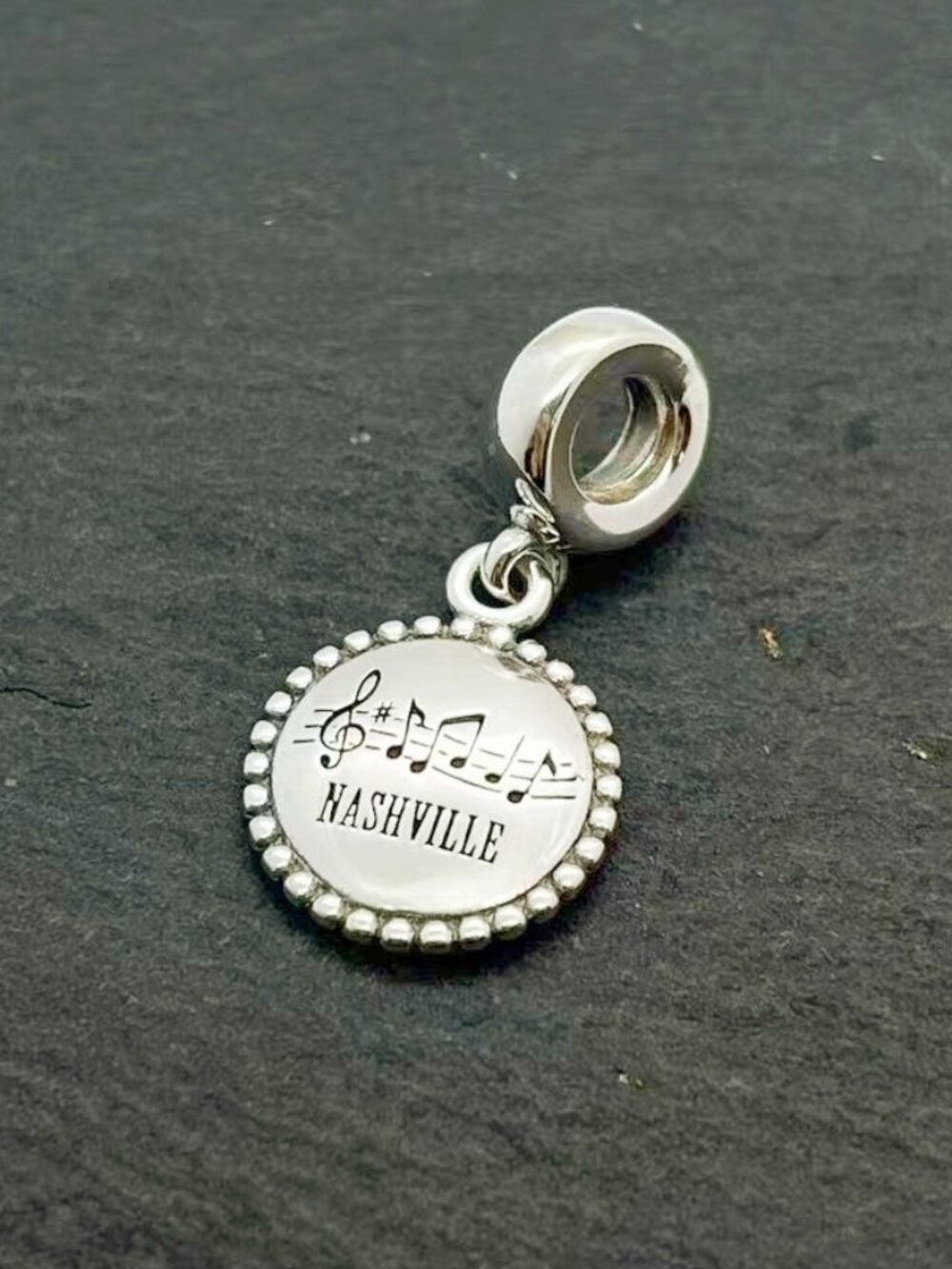 Pandora Nashville Exclusive Charm Sterling Silver Dangle Charm Jewelry